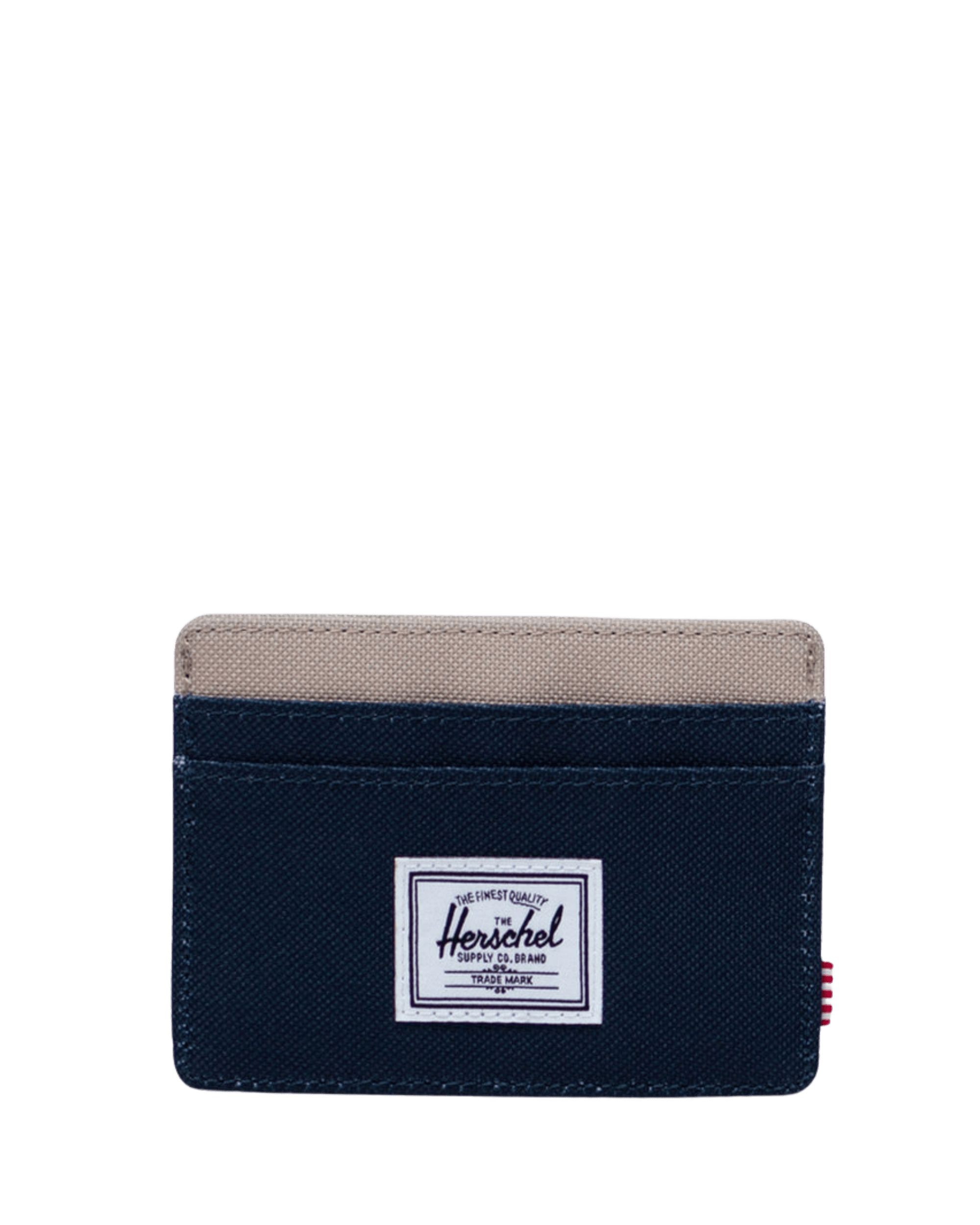 Tarjetero Herschel Charlie Black Iris Twill - ECRU