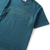 Camiseta SERVICE WORKS Arch Logo Petrol