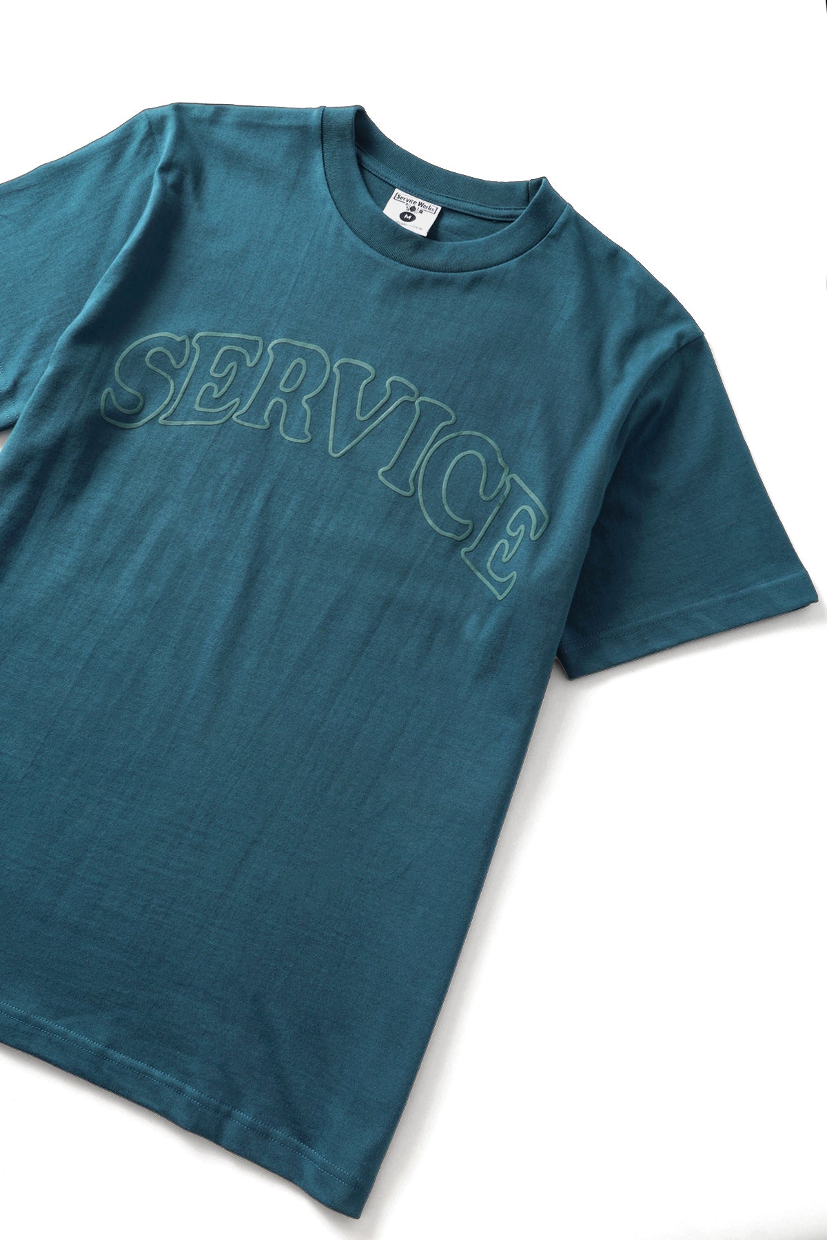 Camiseta SERVICE WORKS Arch Logo Petrol