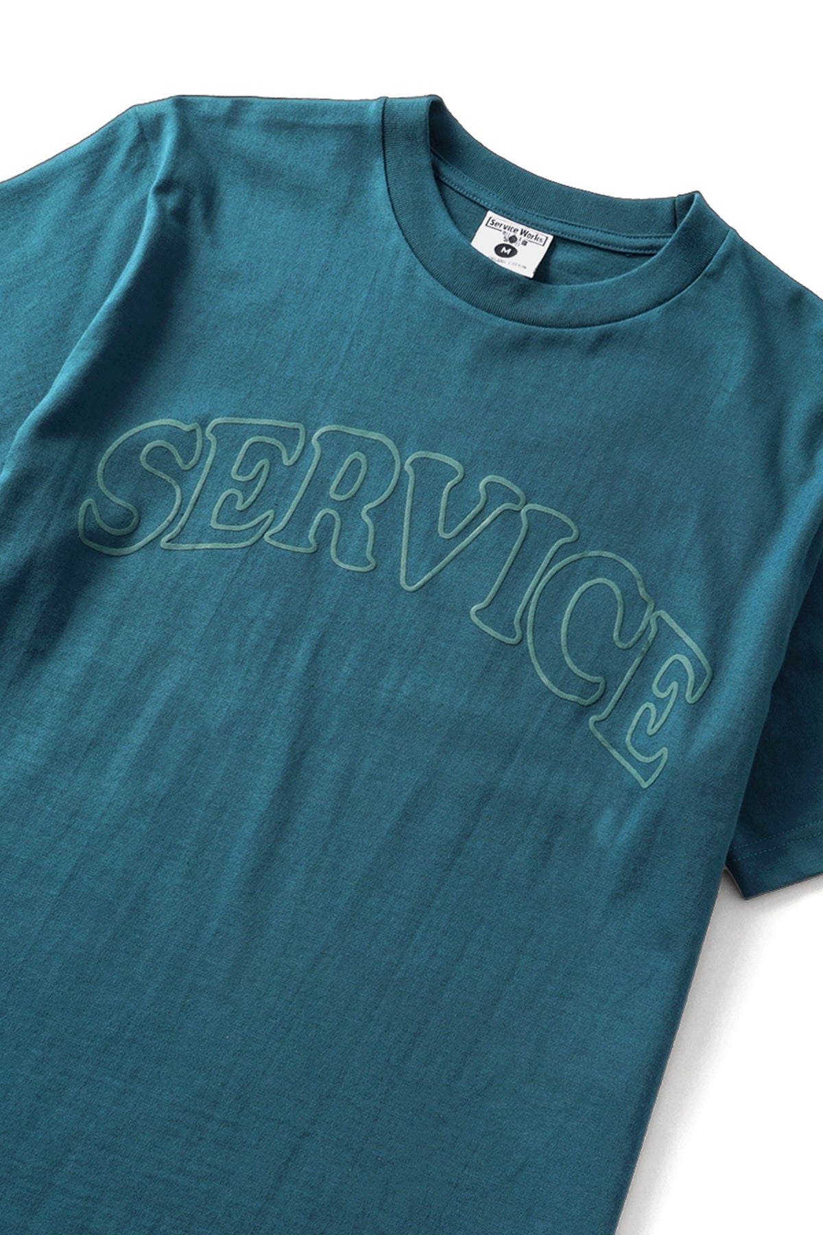 Camiseta SERVICE WORKS Arch Logo Petrol