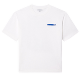 LACOSTE Loose Fit T-Shirt mit Blumendruck