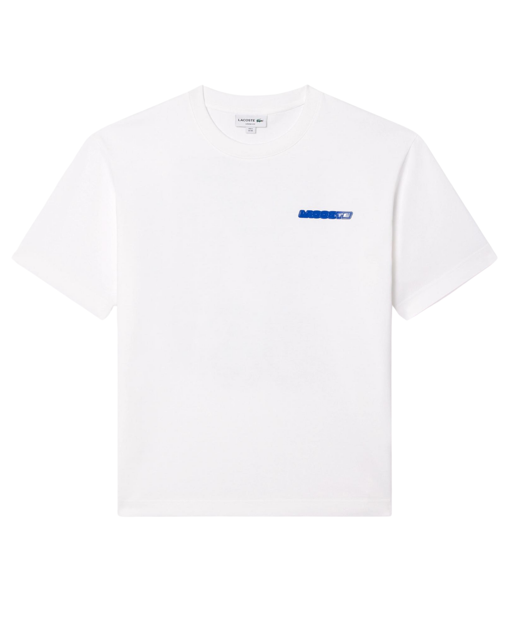 LACOSTE Loose Fit T-Shirt mit Blumendruck