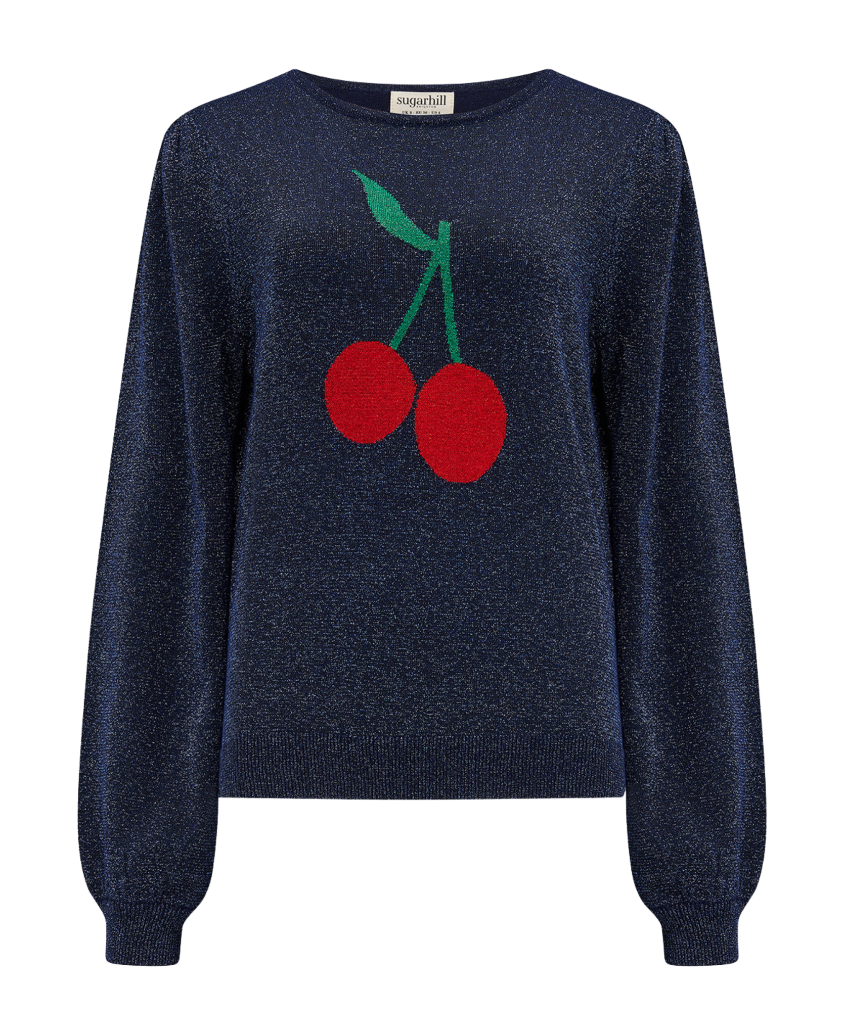 SUGARHILL Tiff Navy Cherry Good Sweatshirt