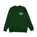 Sudadera DEUS EX MACHINA Tokyo Address Crew Hillside Green