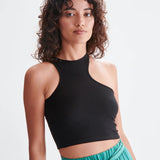 Top 24colours Canalé Negro Cutout 12138a - ECRU