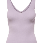 Top JDY Nanna Pastel Lilac - ECRU