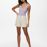 Top JDY Nanna Pastel Lilac - ECRU