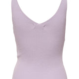 Top JDY Nanna Pastel Lilac - ECRU