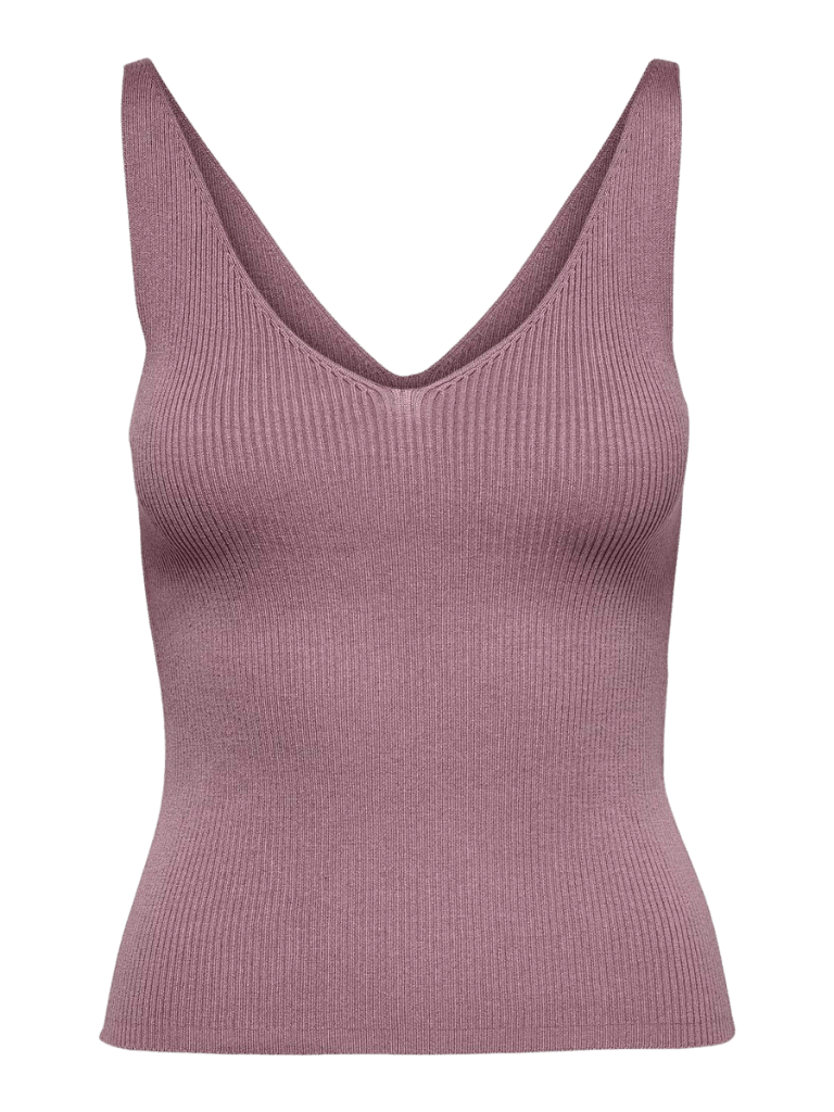 Top JDY Nanna Wistful Mauve - ECRU