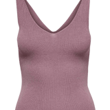 Top JDY Nanna Wistful Mauve - ECRU