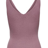 Top JDY Nanna Wistful Mauve - ECRU