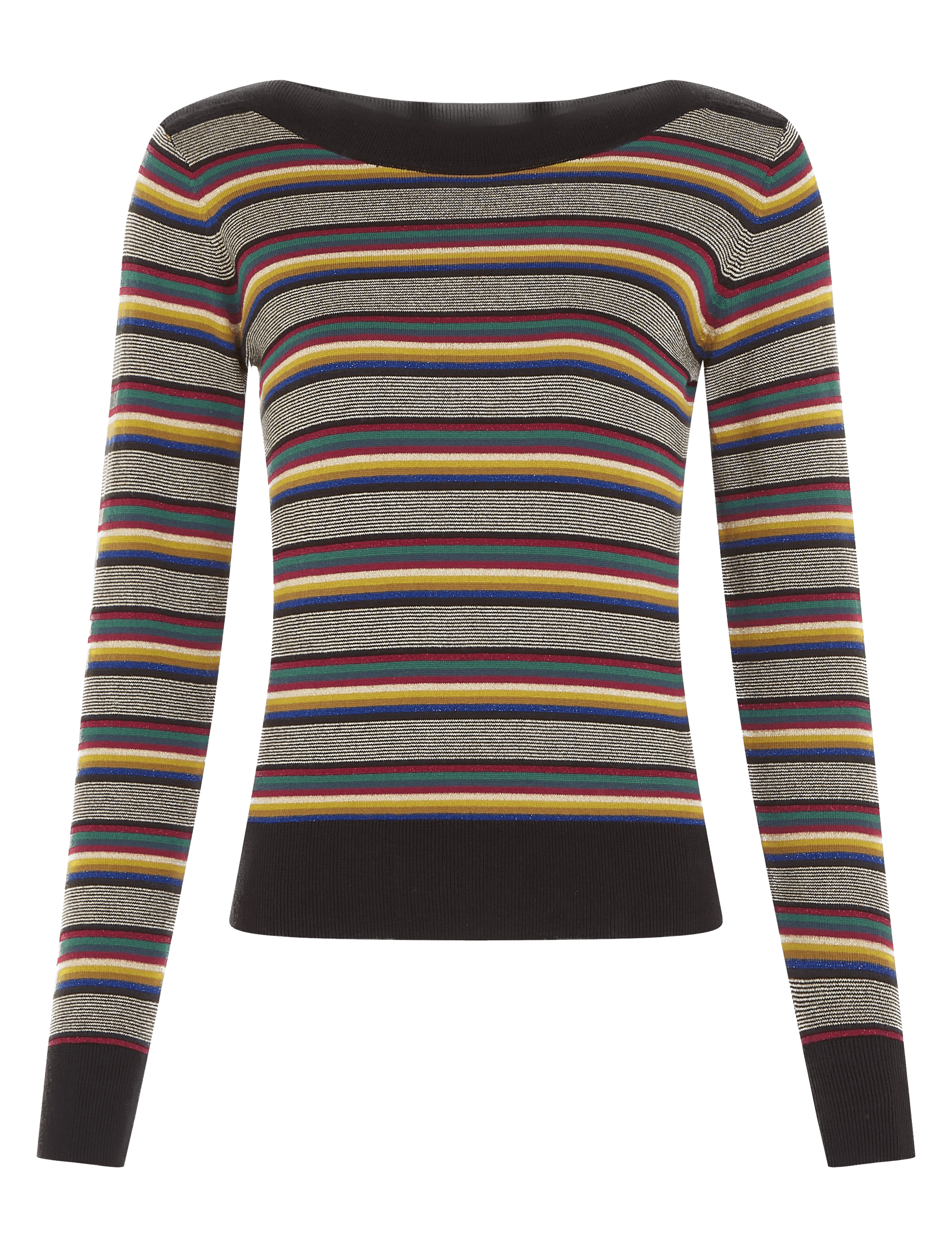 Top King Louie Audrey Sixties Stripe - ECRU