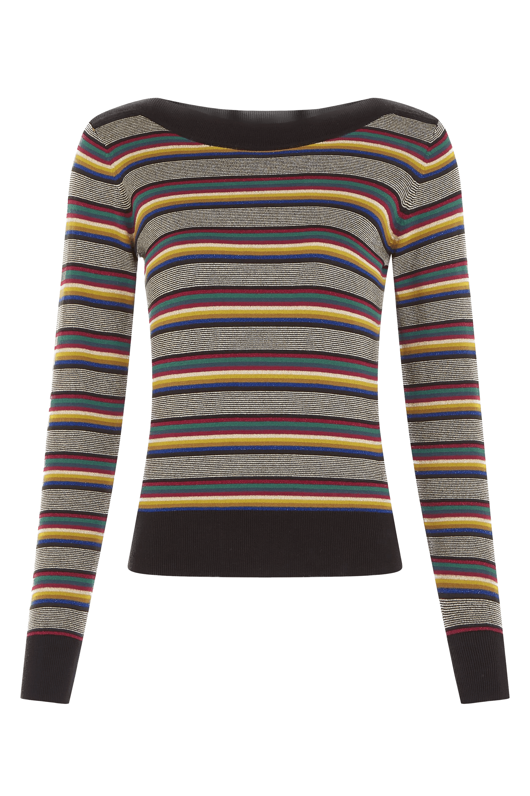 Top King Louie Audrey Sixties Stripe - ECRU