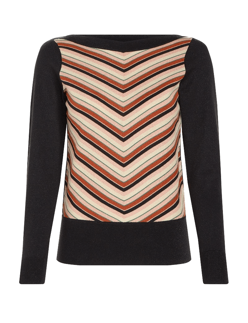 Top King Louie Ivy Lapis Stripe - ECRU