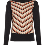 Top King Louie Ivy Lapis Stripe - ECRU