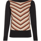 Top King Louie Ivy Lapis Stripe - ECRU