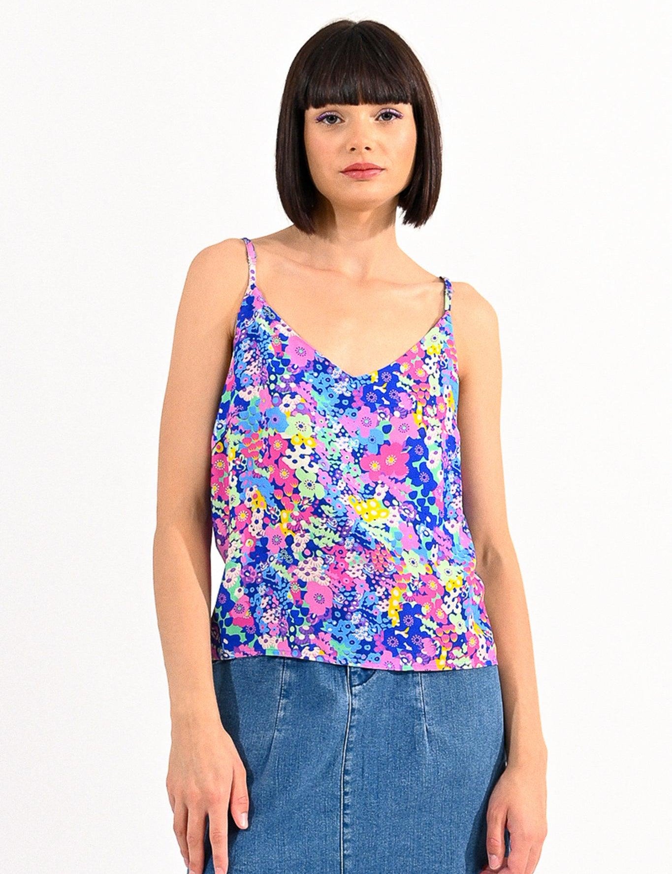 Top Lili Sidonio Blue Lucy - ECRU