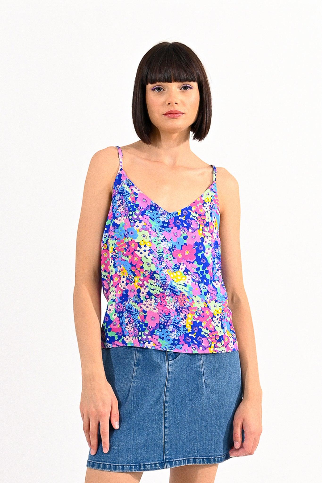 Top Lili Sidonio Blue Lucy - ECRU