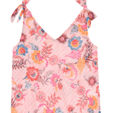 Top Molly Bracken Estampado Pink Alba - ECRU