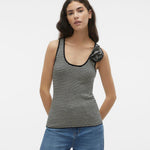 Top Vero Moda Bloom Birch - ECRU