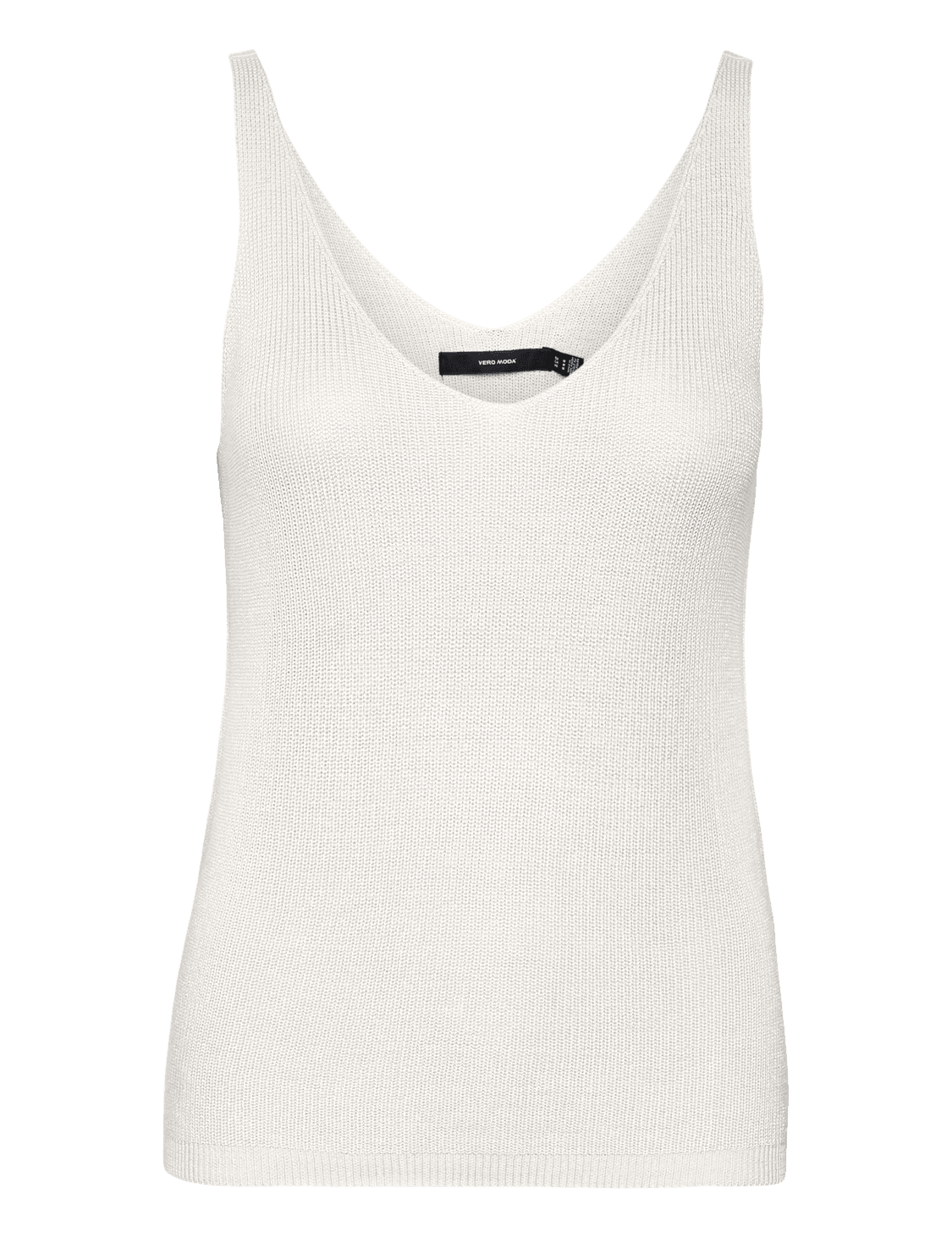 Top Vero Moda New Lex Sun Snow White - ECRU