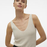 Top Vero Moda Newlexsun - ECRU