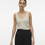 Top Vero Moda Newlexsun - ECRU