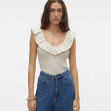 Top Vero Moda Provence - ECRU