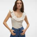 Top Vero Moda Provence - ECRU