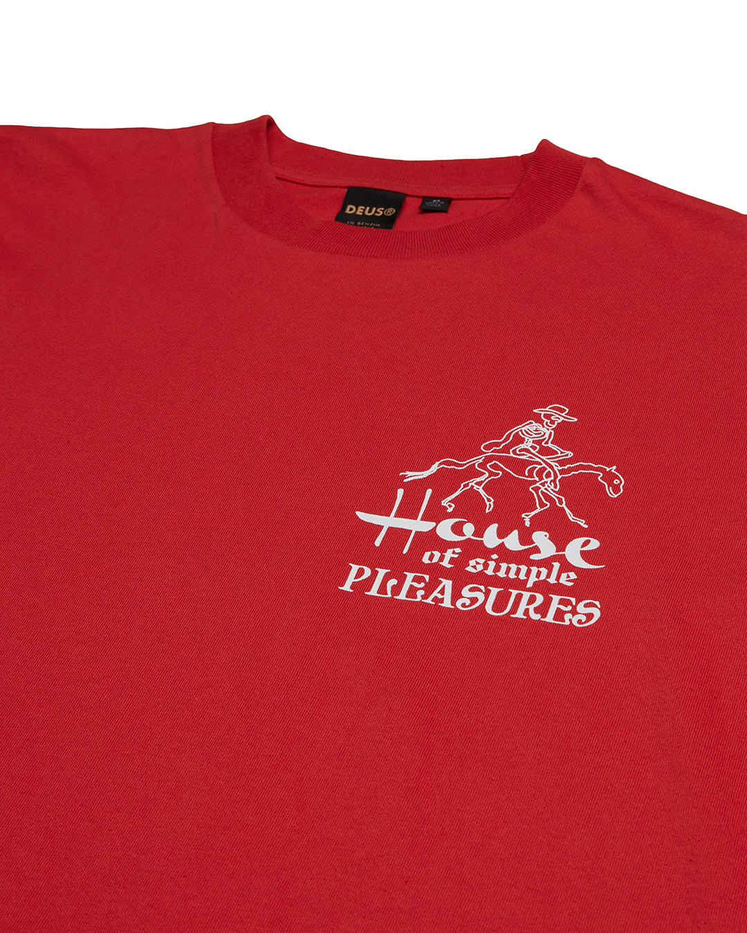 Camiseta DEUS EX MACHINA Camperdown Address Valiant Red