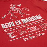 Camiseta DEUS EX MACHINA Camperdown Address Valiant Red