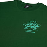 Camiseta DEUS EX MACHINA Sound Off Hillside Green