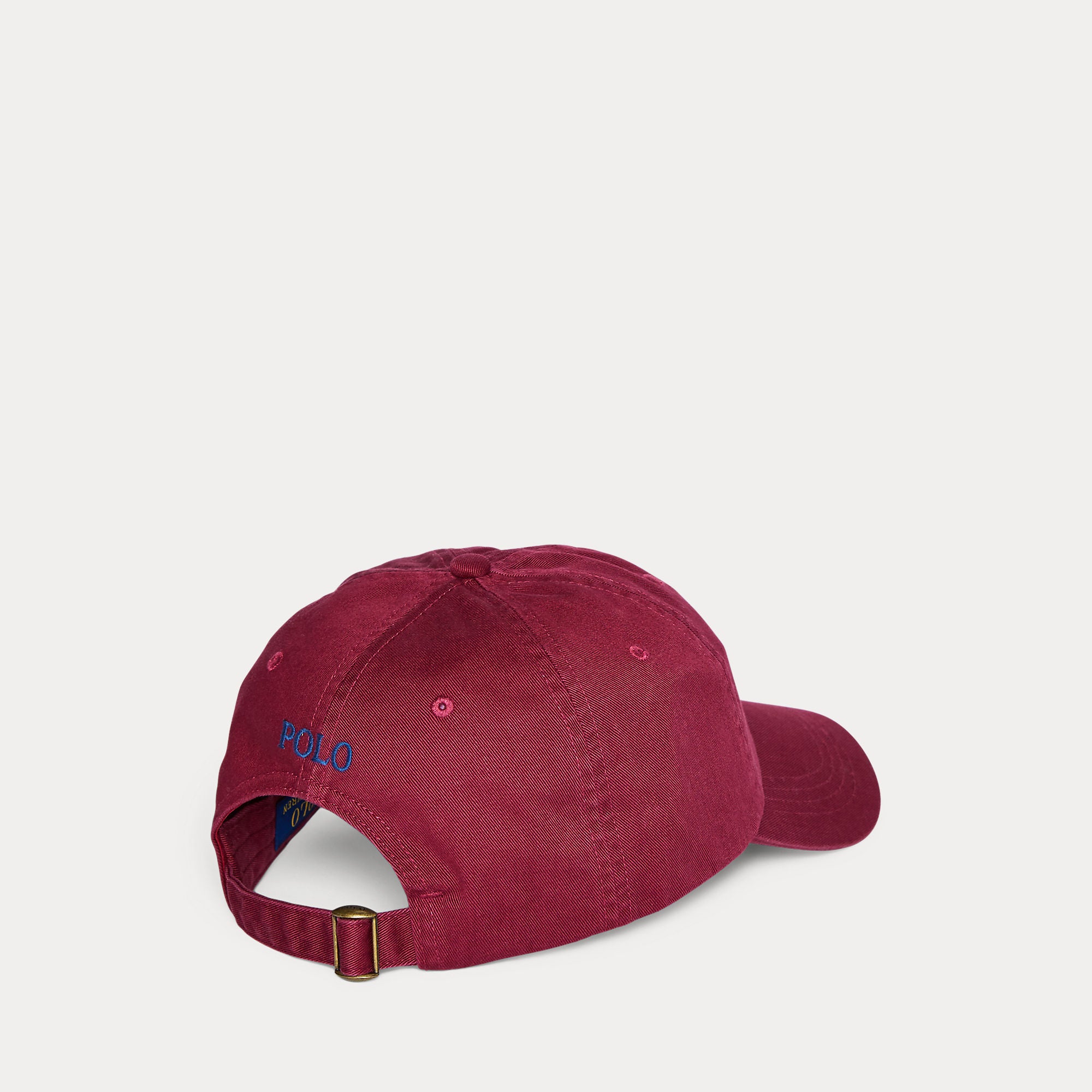 Gorra POLO RALPH LAUREN de tela de chino de algodón Classic Wine