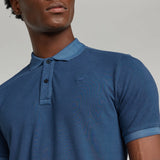 Polo G-STAR de Hombre Dunda DK Sea Blue