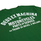 Camiseta DEUS EX MACHINA Milano Address Hillside Green