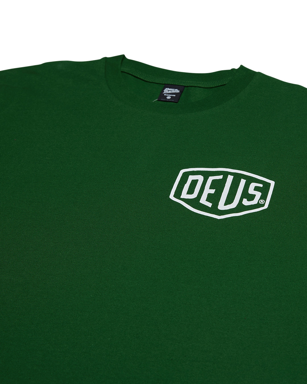 Camiseta DEUS EX MACHINA Milano Address Hillside Green