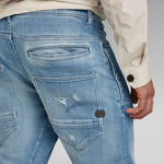 Vaqueros de Hombre G-star D-Staq 3D Slim Jeans Sun Faded Denver Restored - ECRU