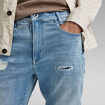 Vaqueros de Hombre G-star D-Staq 3D Slim Jeans Sun Faded Denver Restored - ECRU