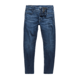 Vaqueros de Hombre G-Star D-Staq 3D Slim Worn In Himalayan Blue - ECRU