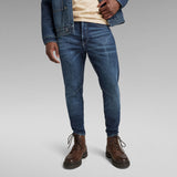 Vaqueros de Hombre G-Star D-Staq 3D Slim Worn In Himalayan Blue - ECRU