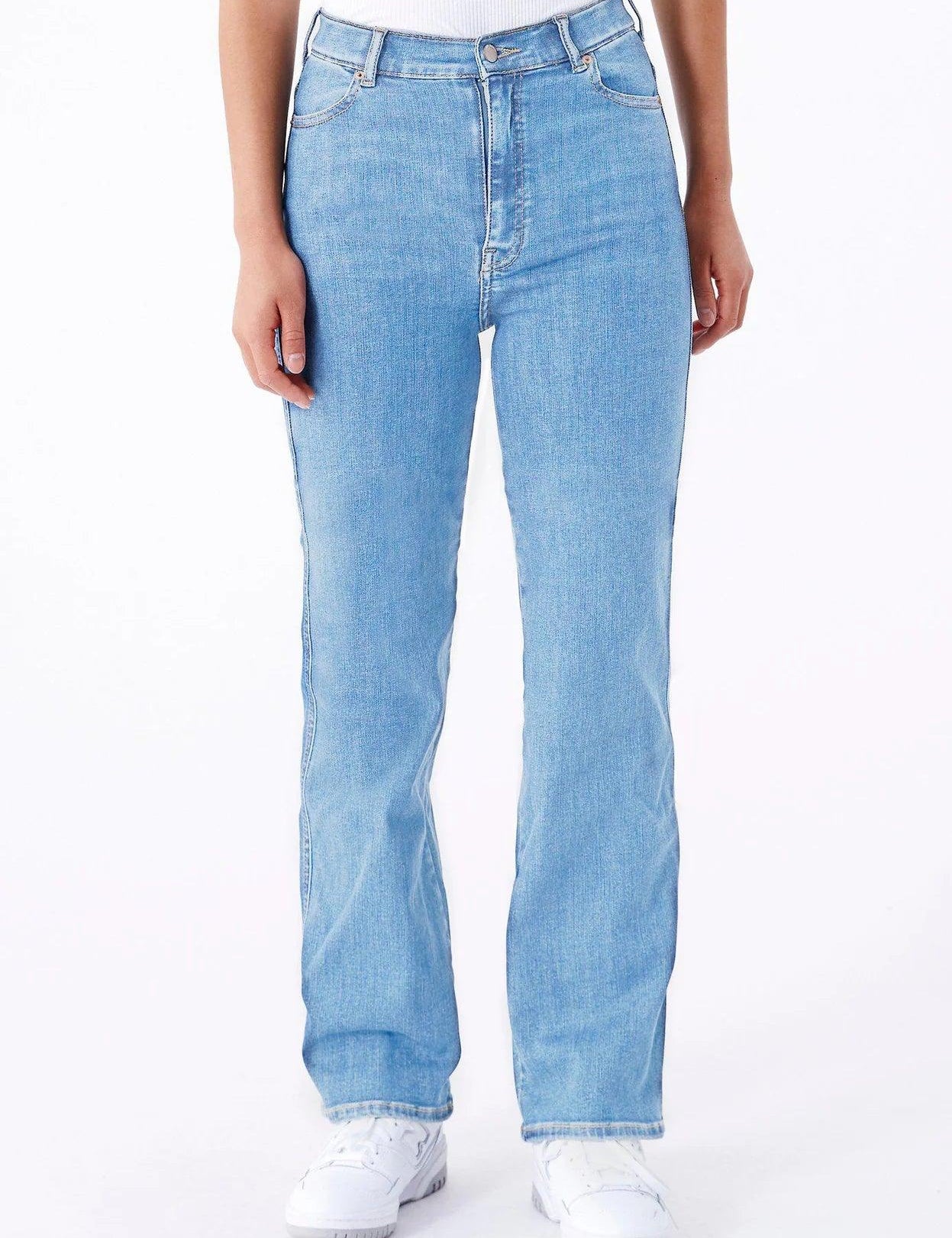 Vaqueros Dr. Denim Moxy Straight Pyke Light Used - ECRU