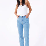 Vaqueros Dr. Denim Moxy Straight Pyke Light Used - ECRU