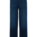 Vaqueros ICHI Twiggy Raven Straight Long Dark Blue - ECRU