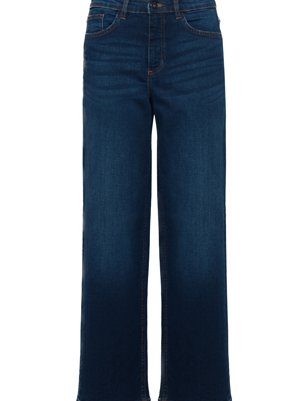 Vaqueros ICHI Twiggy Raven Straight Long Dark Blue - ECRU