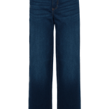 Vaqueros ICHI Twiggy Raven Straight Long Dark Blue - ECRU