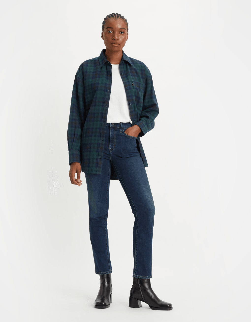 Vaqueros Levi's® Rectos de Talle Alto 724™ - ECRU