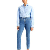 Vaqueros Levi's® Rectos de Talle Alto 724™ We Have Arrived - ECRU