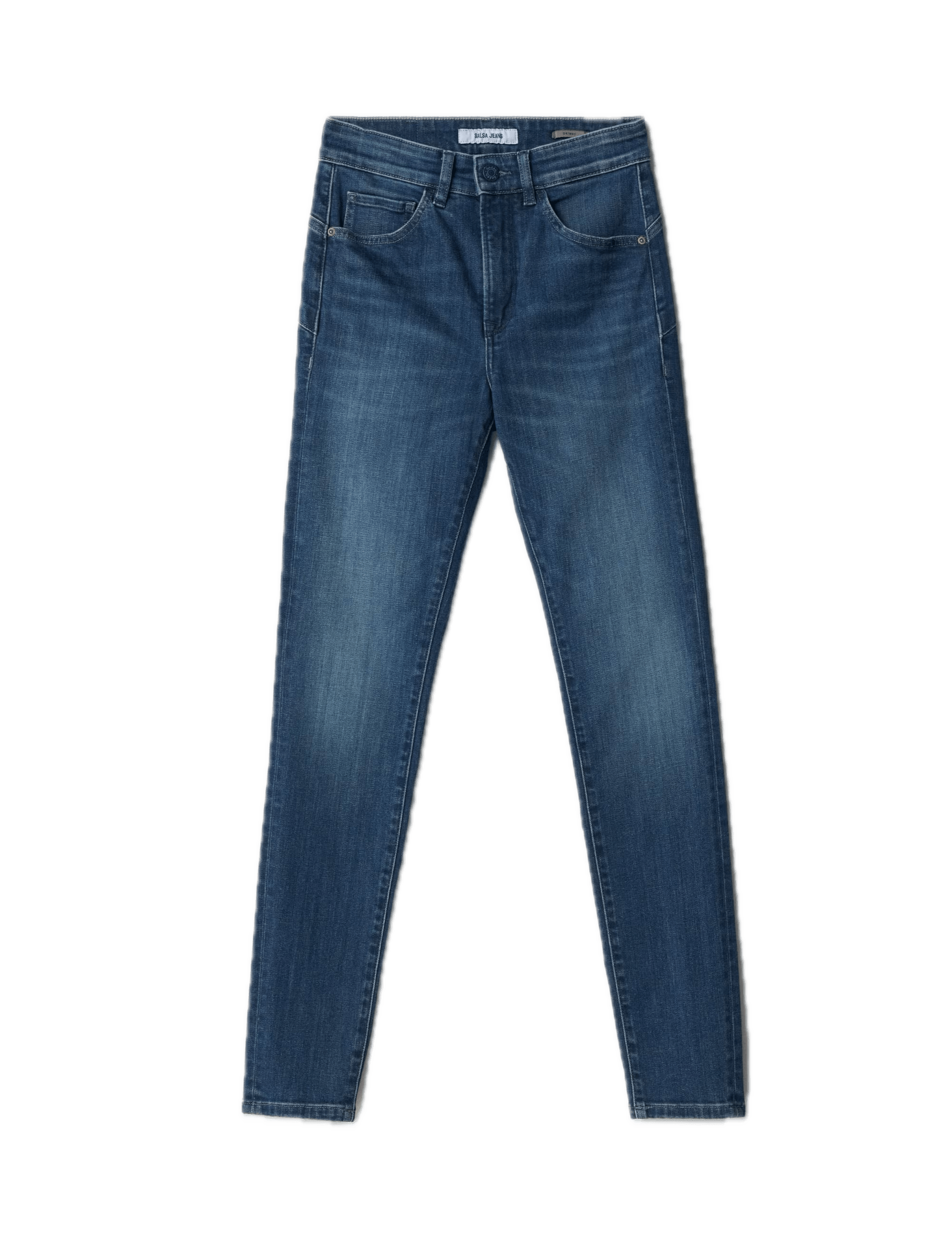 Vaqueros Salsa Faith Push In Skinny - ECRU