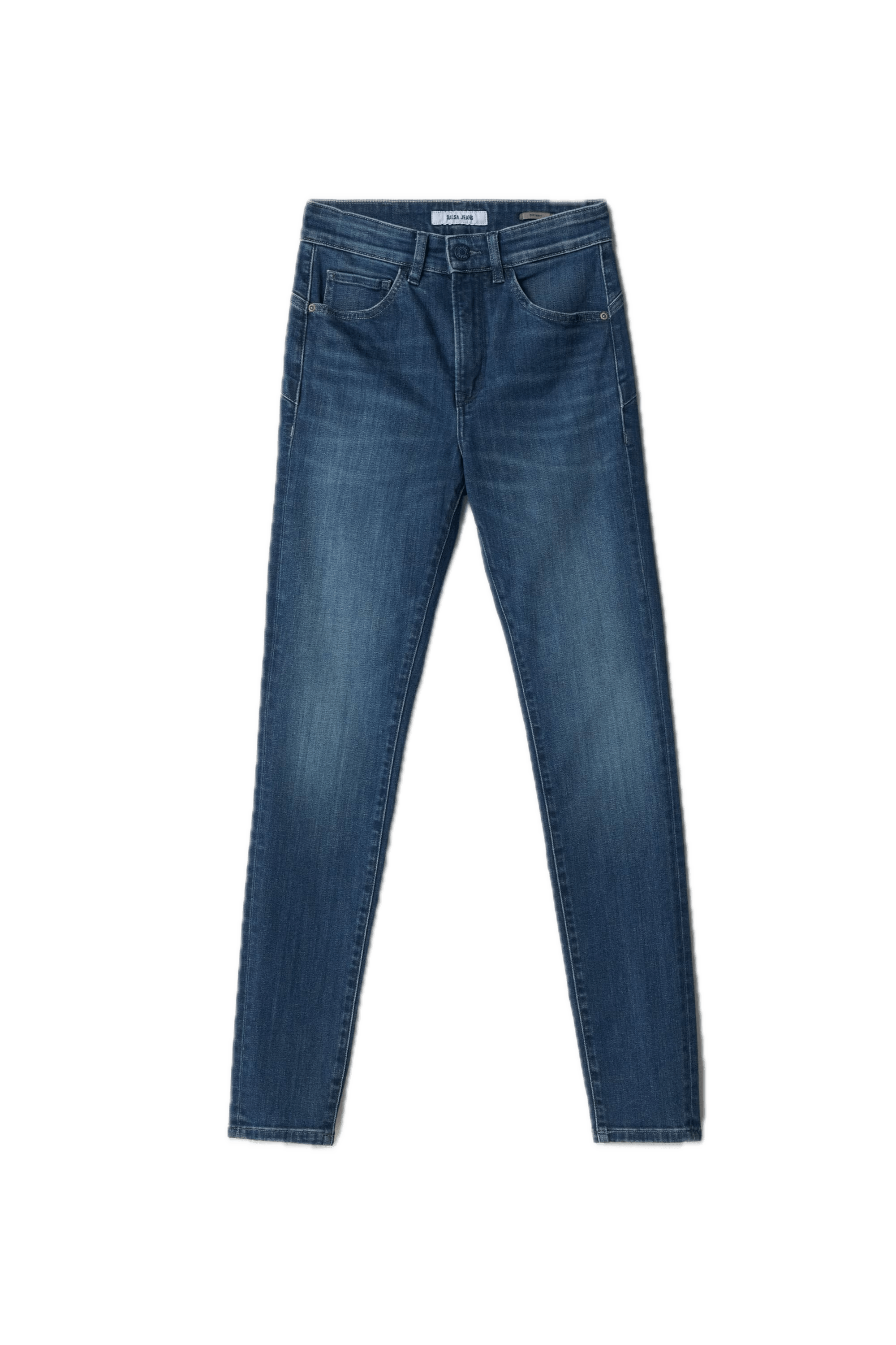 Vaqueros Salsa Faith Push In Skinny - ECRU