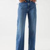 Vaqueros Salsa Jeans True Wide - ECRU